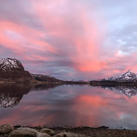 Amazing Sea House In Magic Lofoten בית נופש