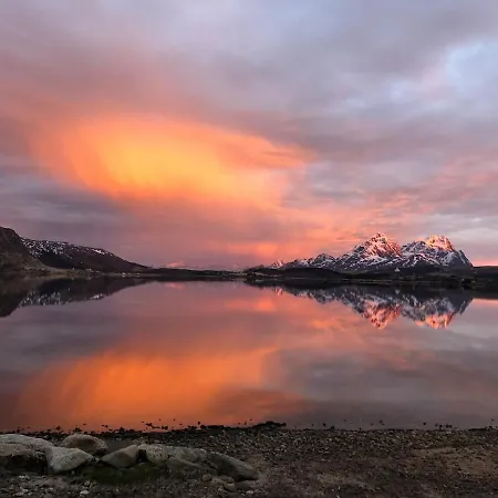 Amazing Sea House In Magic Lofoten בית נופש *