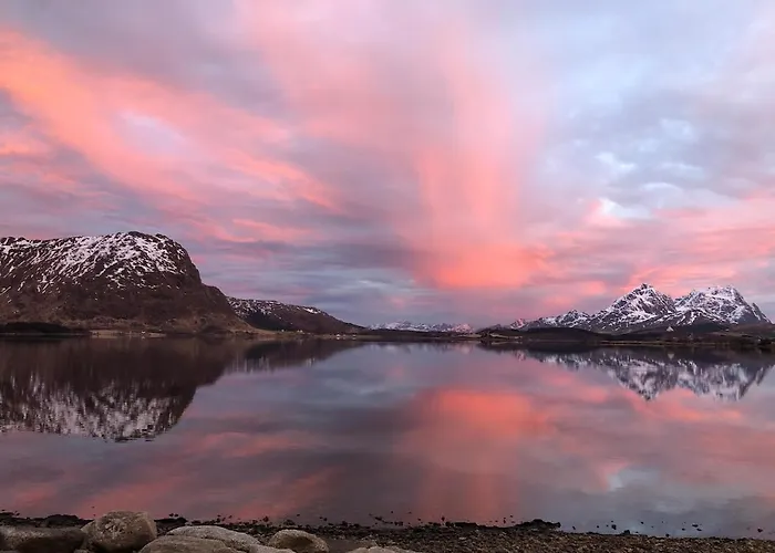 Amazing Sea House In Magic Lofoten Дом отдыха