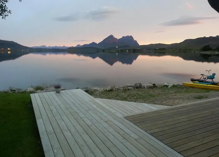 Amazing Sea House In Magic Lofoten בית נופש *