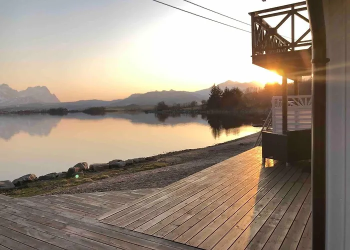 Amazing Sea House In Magic Lofoten בית נופש