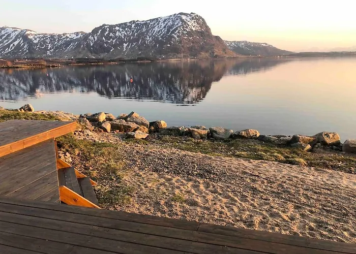 Amazing Sea House In Magic Lofoten בית נופש